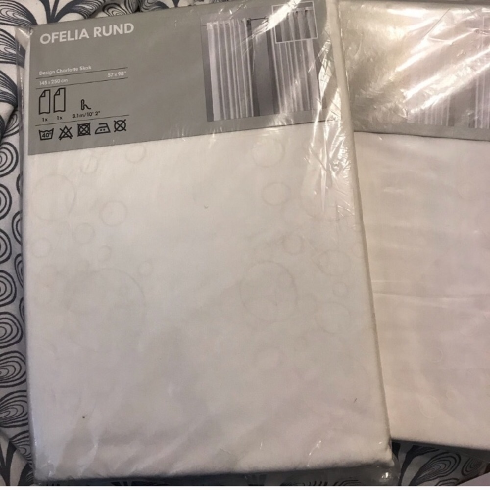 IKEA Ophelia Rund curtains 2nd pair